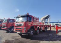 6x4 camion de pompiers d'échelle pivotante du lecteur 70m avec les sièges sans fil du contrôle six de 100m