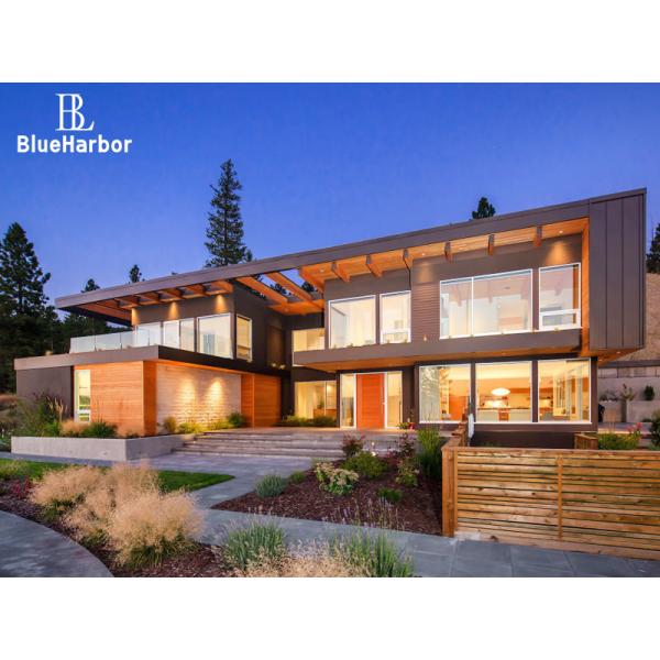 Glavanized Steel Prefabricated Luxury Houses