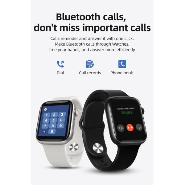 T500 плюс Smartwatch звонка экрана касания женщин 1.54inch людей для телефона T500+ Pro v T500+ IOS андроида плюс HW16 X6 K6 умное