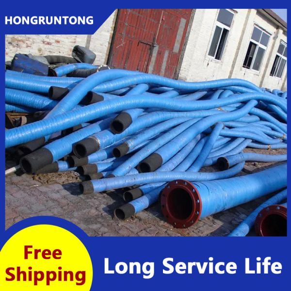 Multi Layered Structure Dredge Pipeline Floating Dredge Hose For Marine Dredging
