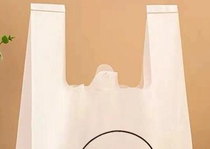 Sacos de transporte de coletes de plástico em HDPE LDPE T-shirts de plástico branco Sacos de compras