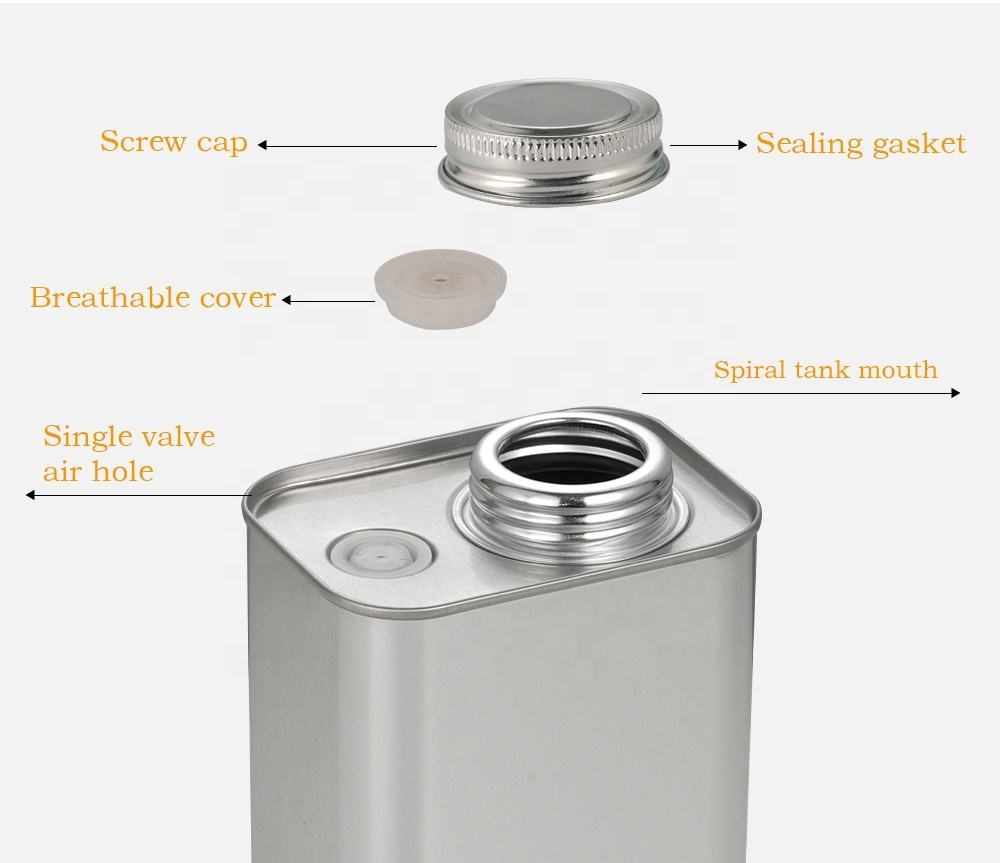 Durable Reinforced Tinplate Empty Aerosol Tin Can with Moisture Odor Proof and Epoxy Coating for Coffee Food Packaging