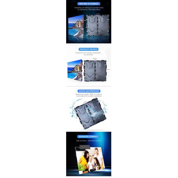 Outdoor Video Advertising Board LED Billboard Display , P10 Led Outdoor Screens