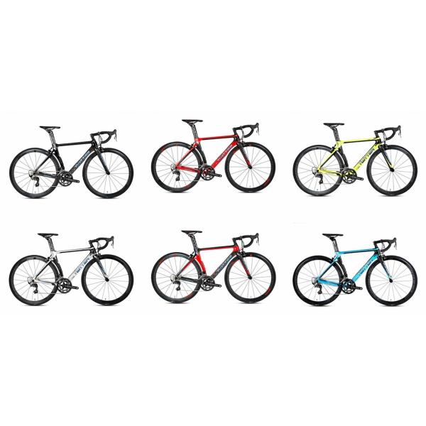 700C Road Bike Carbon Fiber Frame SRAM RIVAL 22 Speed  Aero Racing Design