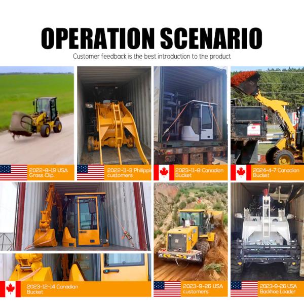 3 Ton Wheel Telescopic Front End Loader 3000 kg Mini Wheel Loader