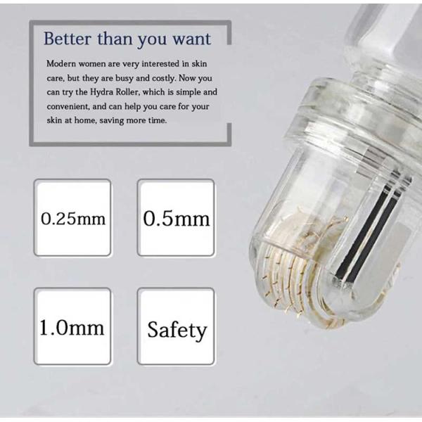 Whitening Micro Needle Derma Rolling Stamp System for Hydrating and Rejuvenating Skin