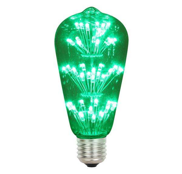 Vintage Design Fairy Starry Bulb St64 Soft White Vintage Light Bulbs