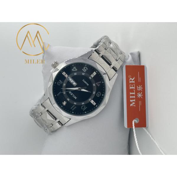 Производитель Нержавеющая сталь Ремень Часы для мужчин 3ATM водонепроницаемые