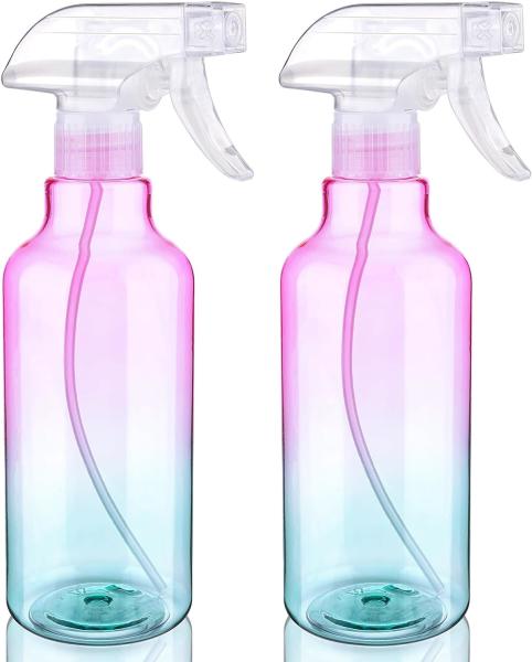Colorful Plastic Spray Bottle For Hair Premium Leak-Proof Travel Bottles  UV Protection  BPA Free Multi Purpose