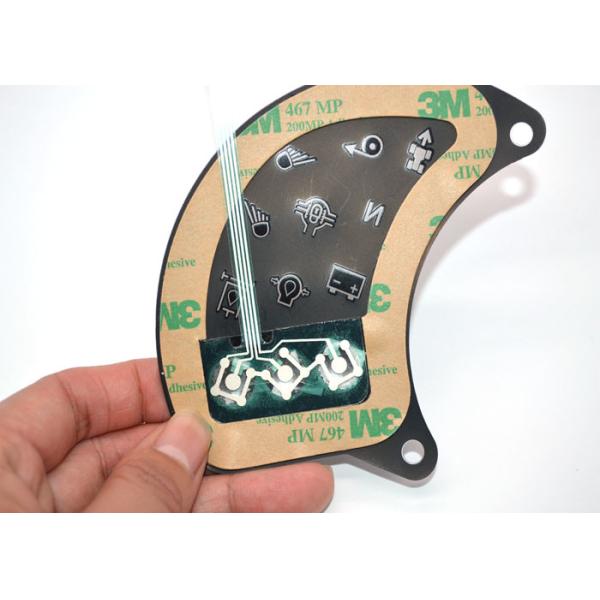 Le PC/ANIMAL FAMILIER a recouvert le clavier de contact à membrane de dôme en métal avec la queue de câble de connecteur femelle