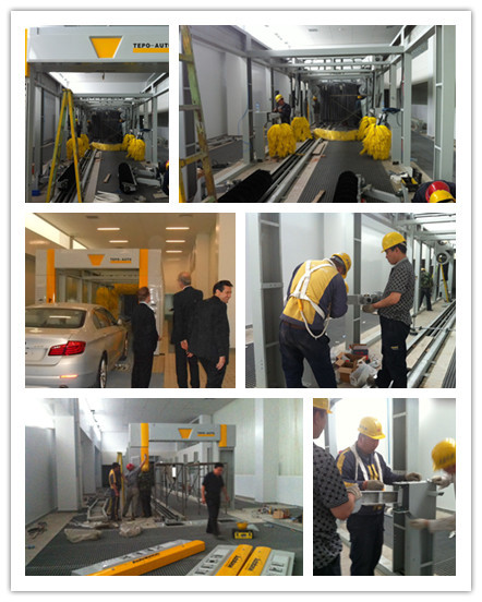 Powerful high-pressure cleaning: the side nozzle and top profile-modeling nozzle installed on the top can remove dirty