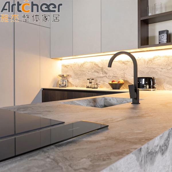 Kitchen Furniture Customized Color L Shape Kitchen Cabinets for Modern Interior Design