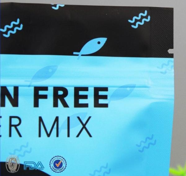 Custom Printed Plastic k Bag,Resealable Grip Seal Zipper bag