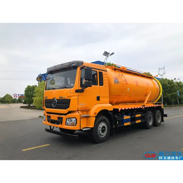 Shacman M3000 L3000 20cbm Vacuum Truck 6X4 8X4 Suction Vehicle
