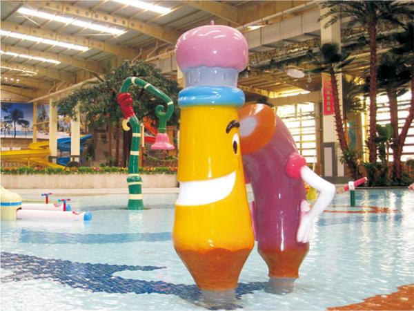 outdoor water playground, water theme park, splash park equipment