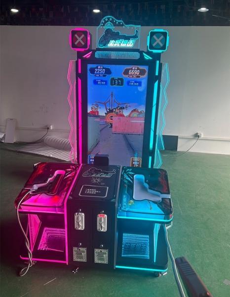 Two Players Arcade Shooting Game Machine With Luxury Appearance