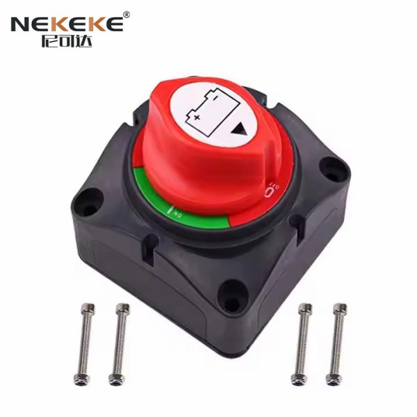 ABS Plastic 200A 12V-48V Isolator Switch Waterproof For Marine RV Battery Systems