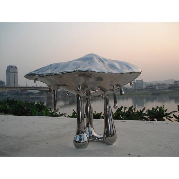 Hot sales Stainless steel sculpture with laser cutting, metal sculpture with painting