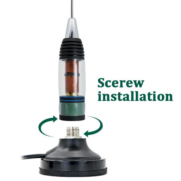 На открытом воздухе всенаправленные антенны CB VHF/UHF автомобиля 27MHz