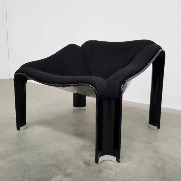 Nordic Hotel Lobby Furniture Fiberglass Shaped Space Backrest Leisure Chair