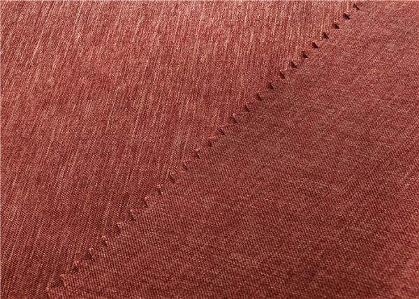 Twill Woven Coated Polyester Fabric , Two Tone Look Jacket Waterproof Breathable Fabric