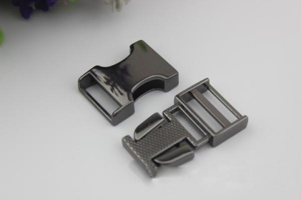 High Quality Zinc Alloy Light Gold 3/4 Inch Quickly Release Metal Buckles For Dog Collar