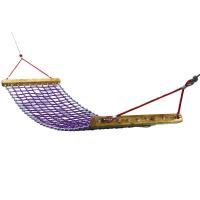 Hamac extérieur 1.5*0.8m de corde de combinaison de polyester de brin de l'oscillation 4 d'arbre