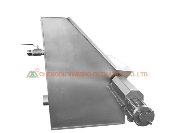 High Efficiency Stainless Steel Filter Press With Oblique Screen Solid - Liquid Separation Dehydrator