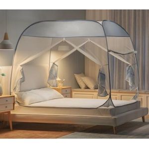 Quadrate roof steel wire mosquito net