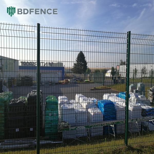 High Quality Galvanized Steel Metal PVC Coated 3d v Bending Curved Garden Welded Wire Mesh Panel