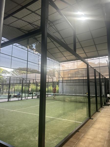Professional Padel Court Package 12mm Tempered Glass Walls & Aluminum Frame