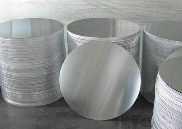 3mm Thick Blank Aluminum Discs , DC Rolled Polished Aluminum Circle Blanks
