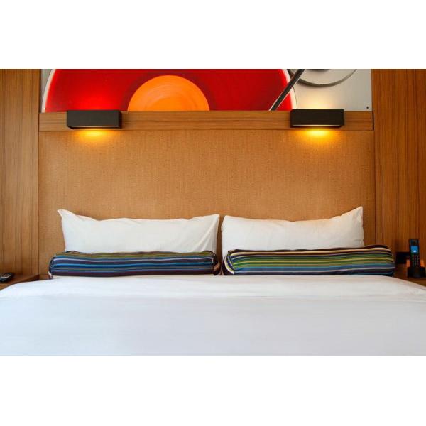 HPL Laminate plywood hotel furniture liquidators Guest rooms Wood Headboards with Wall panels