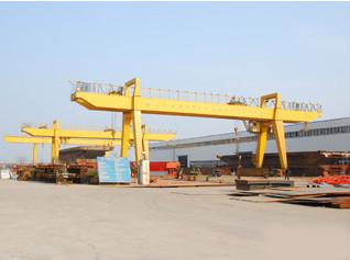 100 Ton 200 Ton Large Double Girder Gantry Crane for Outside U Shape 3.5m/Min