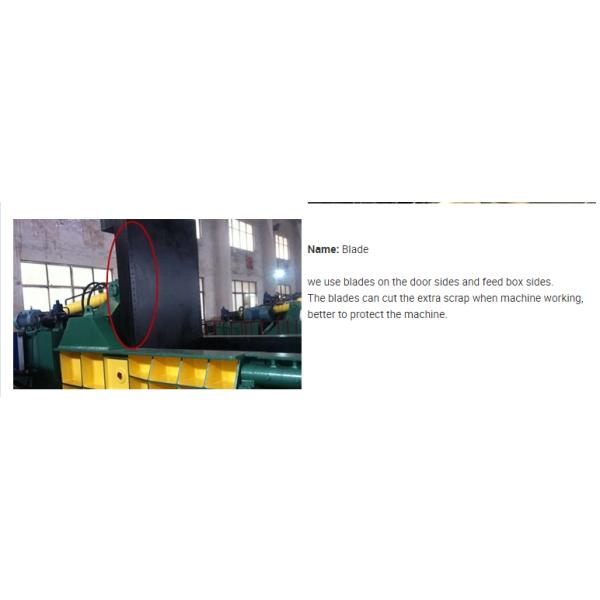 Y-81 Series Metal Baler / Hydraulic Metal Baler Machine For Scrap Metal Recycling Made In China
