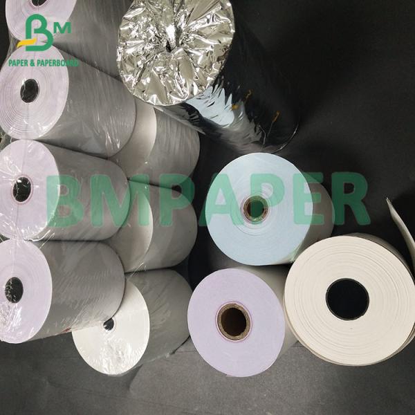 Papier thermique de 80 mm*80 mm pour l'impression facile des chèques de supermarché