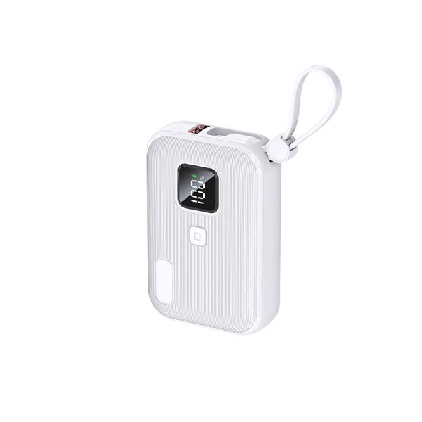 180g Pequeno Banco de Energia Leve 10000mAh Fácil de Carregar 21700 Tipo de Bateria