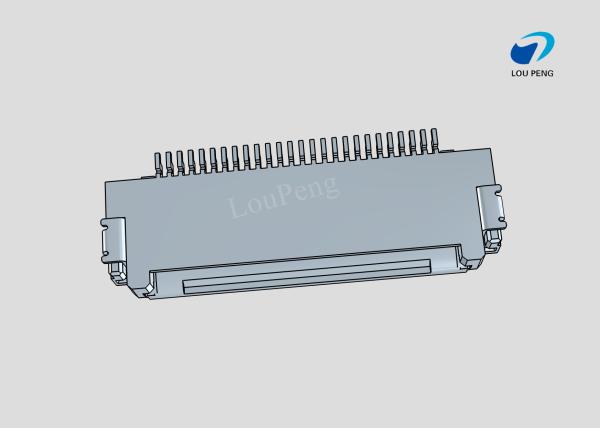 FPC Connectors, 26pin, 0.5mm pitch, ZIF, SMT, flex ribbon cable connector,flat flex cable connector