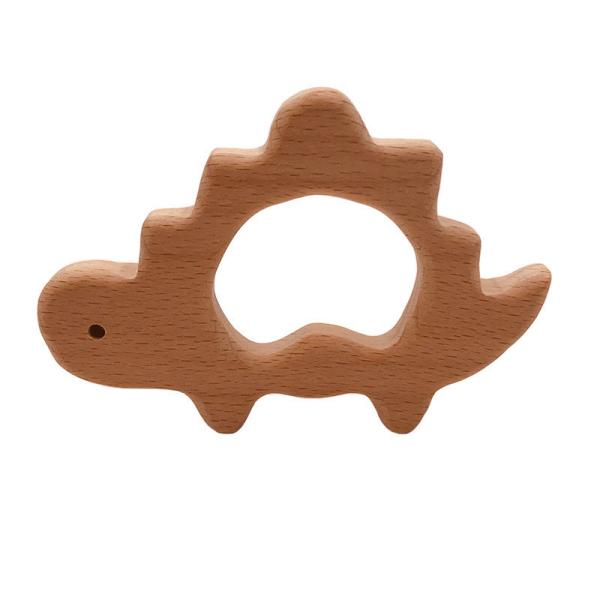 Baby Wooden Teethers Food Grade Animal Tortoise Koala Whale Turtle Shape