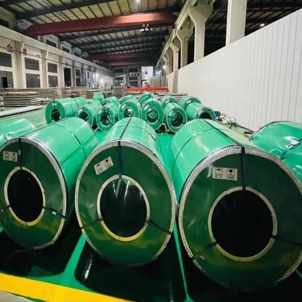 200 Series Grade Stainless Steel Coil  300mm Cutting Light Weight Hot Rolled Cold