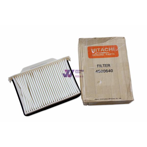 HITACHI ORIGINAL AIR CONDITION FILTER 4S00640 FOR EX60-5 EX100-5 EX120-5 EX200-5 EX200LC-5 JIUWU POWER