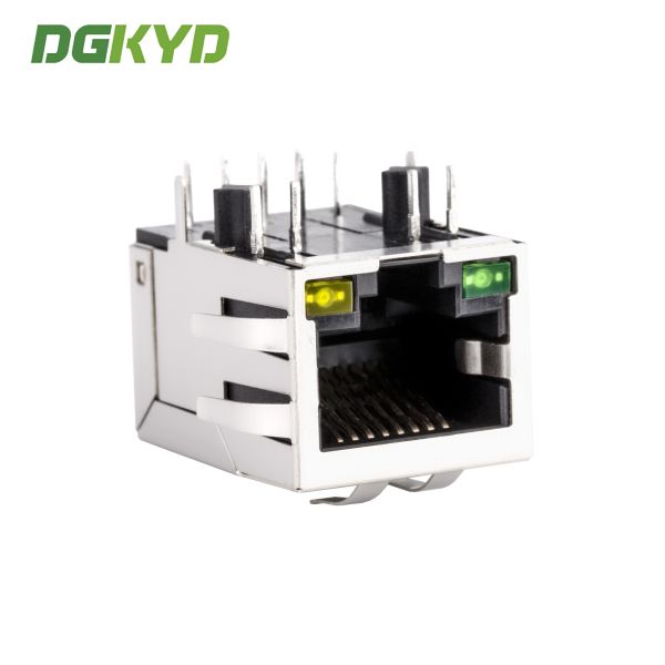RJ45 connector 100Mbps filter network socket industrial Ethernet switch interface KRJ-109NL