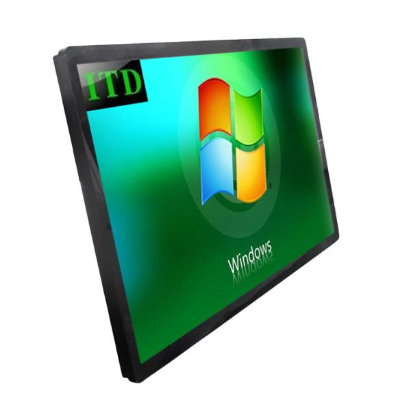 43' Multi Touch LCD HD Все в одном без вентилятора сенсорная панель PC высокая яркость PCAP панель монтаж J1900