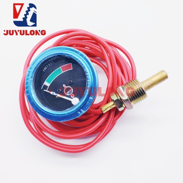 JUYULONG Excavator Loader Various Mechanical Water Temperature Gauges 1W7550/4.5m 1W7551/5m for Construction Machinery Parts