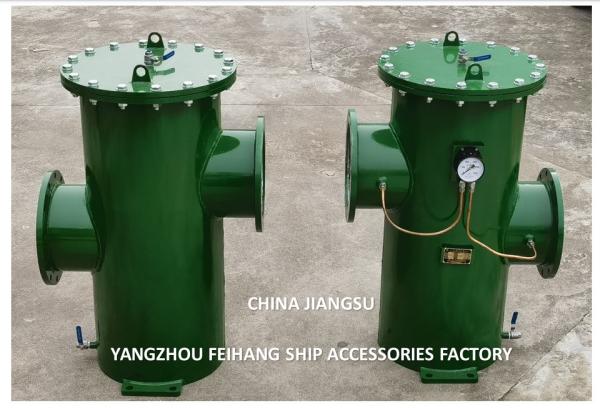 Einfachfilter-Simplex Oil Filter-Single Oil Filter Dn300 Pn16 Cast Steel Body Stainless Steel Filter