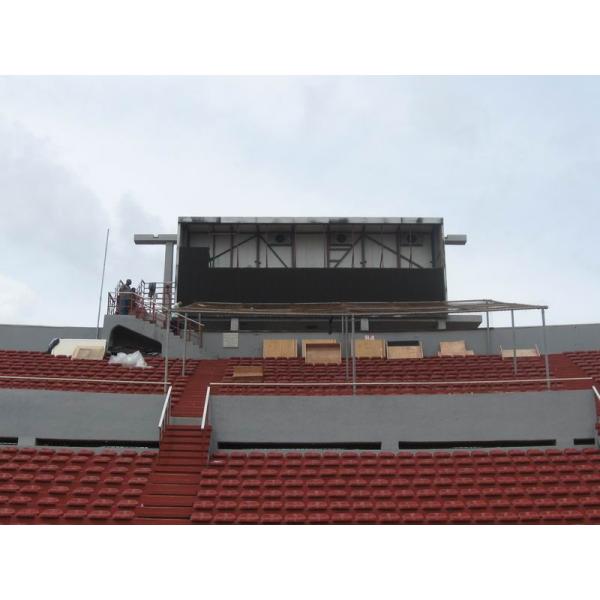 P16 Football Stadium LED Screens White SMD3535 for Advertising Anti - UV