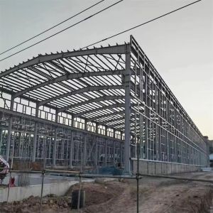Prefabricated Steel Structure Warehouse ASTM Standard Services Included Customizable Build