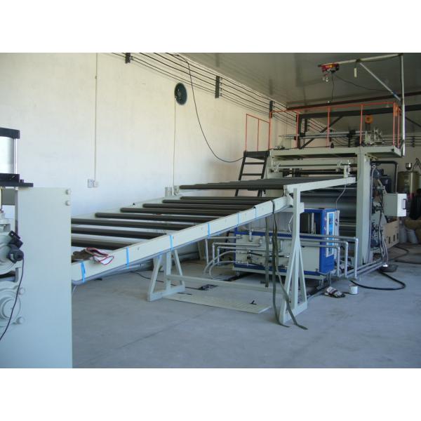1220mm PVC Profile Extrusion Machine Decoration PVC Artificial Marble Sheet