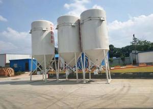 Mortar Cement Storage Silo Construction Waterproof With Dust Removal Equipment