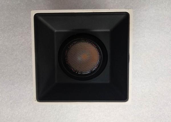 7W 3000K AC 220V Dia 80*80mm Outdoor LED Ceiling Lights With Honeycomb